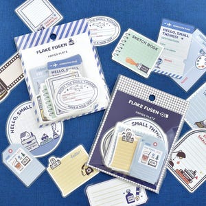 Eric x Papier Platz Flake Fusen Sticker Pack