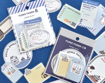 Eric x Papier Platz Flake Fusen Sticker Pack