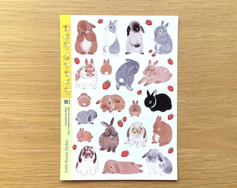 Arkusz naklejek 4Legs Spring Rabbits