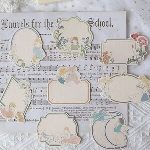 Prairie Life Series Memo Paper, Assortita Cotton Paper, Die-Cut Girls e Teddy Bear Pastel Note Paper per riviste creative e Planner