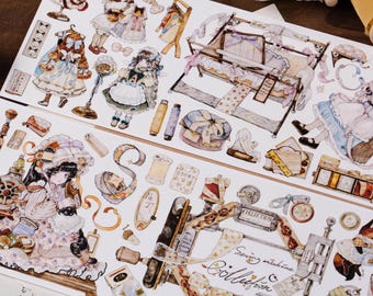 Ella's Wardrobe Masking Tape, Reco Studio Illustration Tape