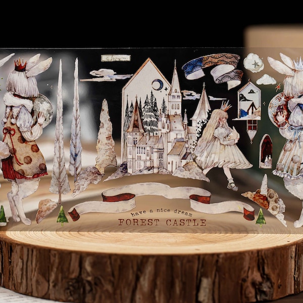 Wide Clear Washi Tape Etsy