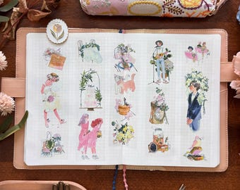 Wedding Washi and Clear Tape | Naonao Times Original Design Illustration Tape