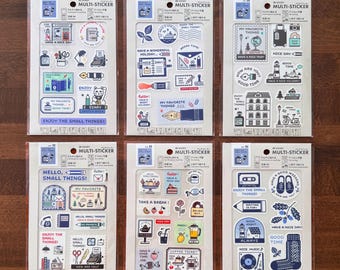 Sanby x Eric Multi Purpose Transfer Stickers for Clothes, Mugs, and Textile