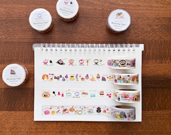 Papier Platz x Hankodori Food Themed Washi Tape