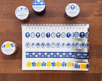 Papier Platz Floral Pattern Washi Tapes