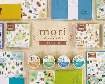 Mind Wave Mori Series Washi Tape, Four Seasons Forest Masking Tape pour journal et agenda, Ruban de masquage japonais