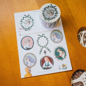 La Dolce Vita Washi Tape Roll, Reizen, Briefpapier Meisje, Kunst en Literatuur Meisje Masking Tape, Deco Tape