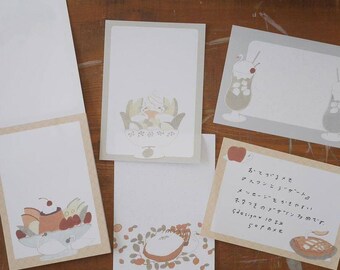 Tobimatsu Shochirou x Papier Platz Otegaru Memo Paper