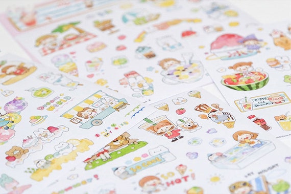 W098.molinta シールステッカー diary 日記 W098.molinta シールステッカー diary 日記