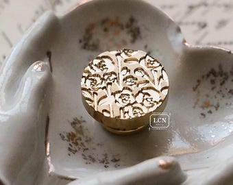 LCN Design Studio Rose Wax Seal Stamp