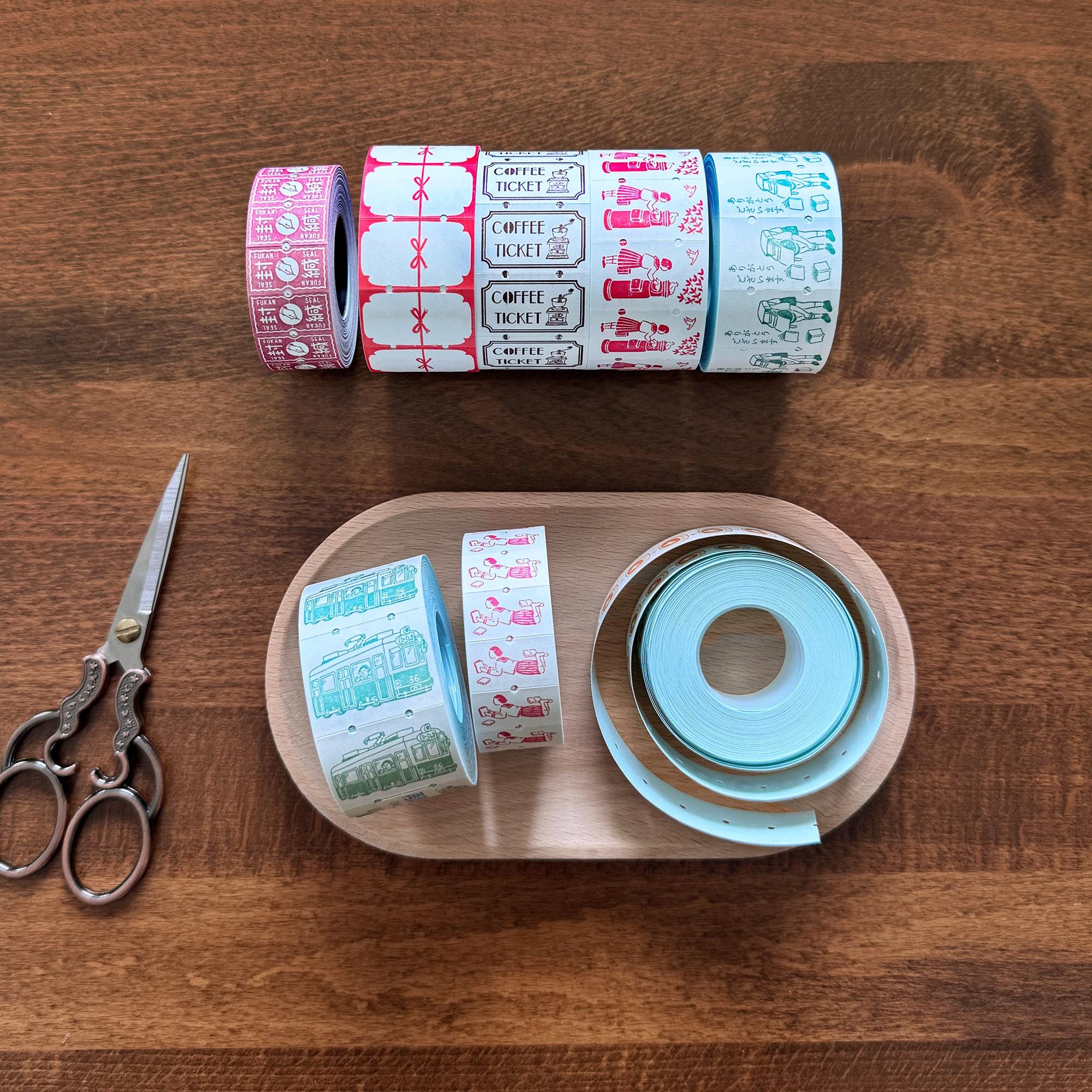 Vintage ticket roll - Etsy 日本