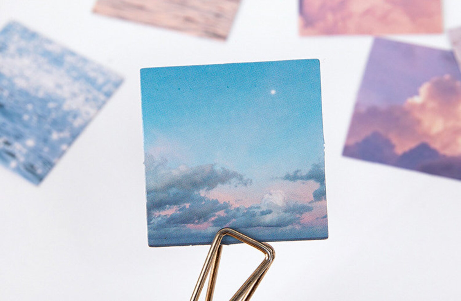 Cloudy Sky Box Sticker Set Clouds Aesthetic Sunset Planner - Etsy