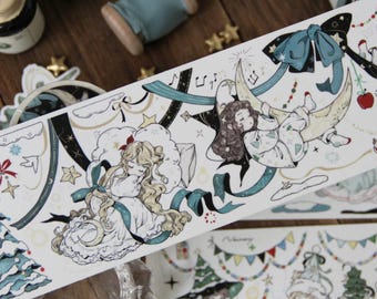 Winter Dreams Washi and PET Tape | Neinei Illustration Stationery