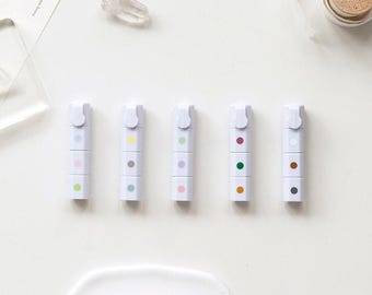 MU Lifestyle Inky Pen 2024 NEW COLORS, Assorted Colors Oil Based Stamping Ink for Scrapbook, Journal, Planner, and Card Making