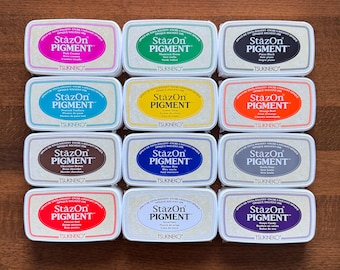 Tsukineko StazOn Ink Pad, Oil Based Pigment Ink