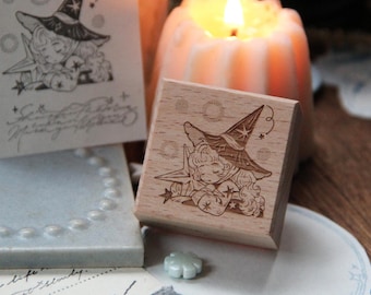 Sleeping Star Stamp | Neinei Illustration Original Design Stationery