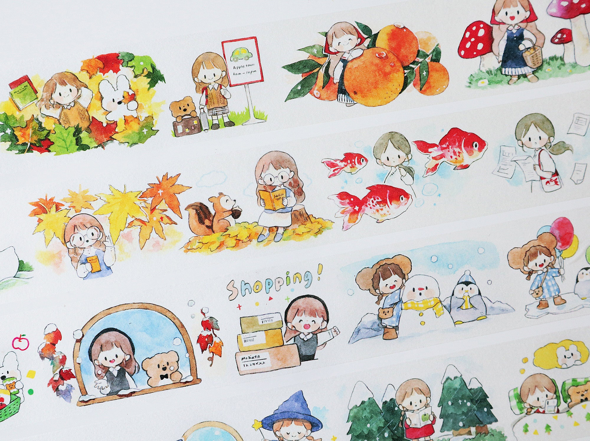 送料無料 ギフト 限定価格セール！ 海外マステ 7本まとめ売り molinta FSTUDIO テープ・マスキングテープ