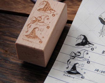 Witch's To Do List Stamp | Neinei Illustration Original Design Stationery