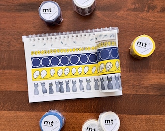 Taśmy MT x Mina Perhonen Washi, dekoracyjna taśma maskująca