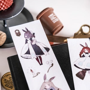 Bunny Dreams Washi Tape, Yomi, Girls Illustration Washi Roll, Rabbit ...