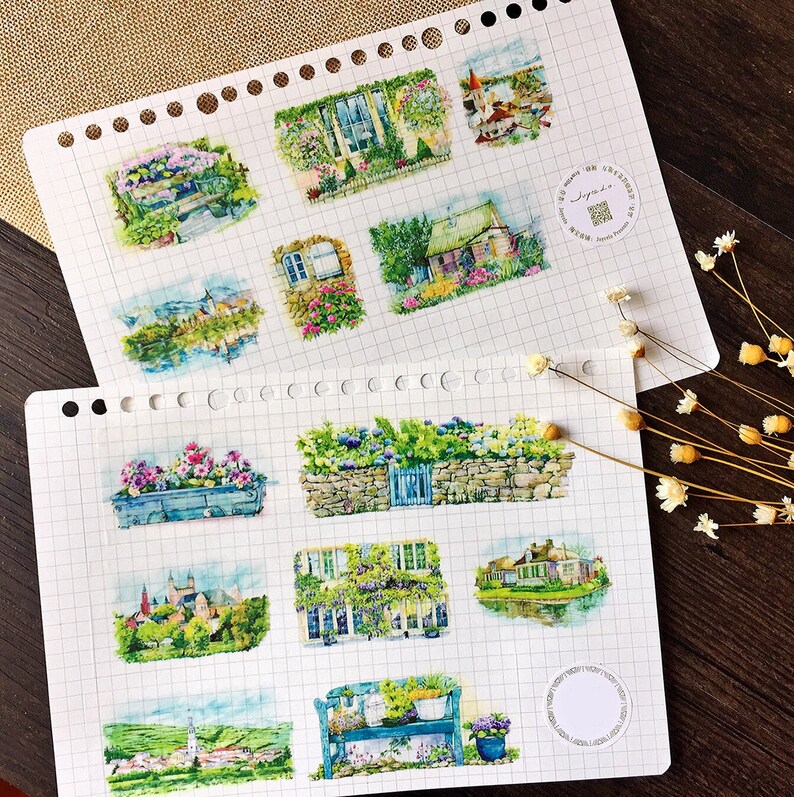 Countryside Sketchings Washi Tape Sampler