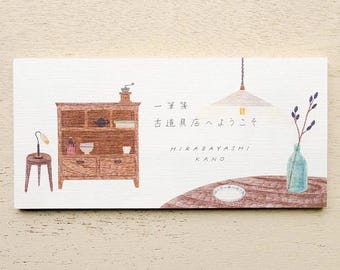 Witamy w sklepie z antykami. Notatnik Ippitsusen, bloczek papieru ilustracyjnego Cozyca