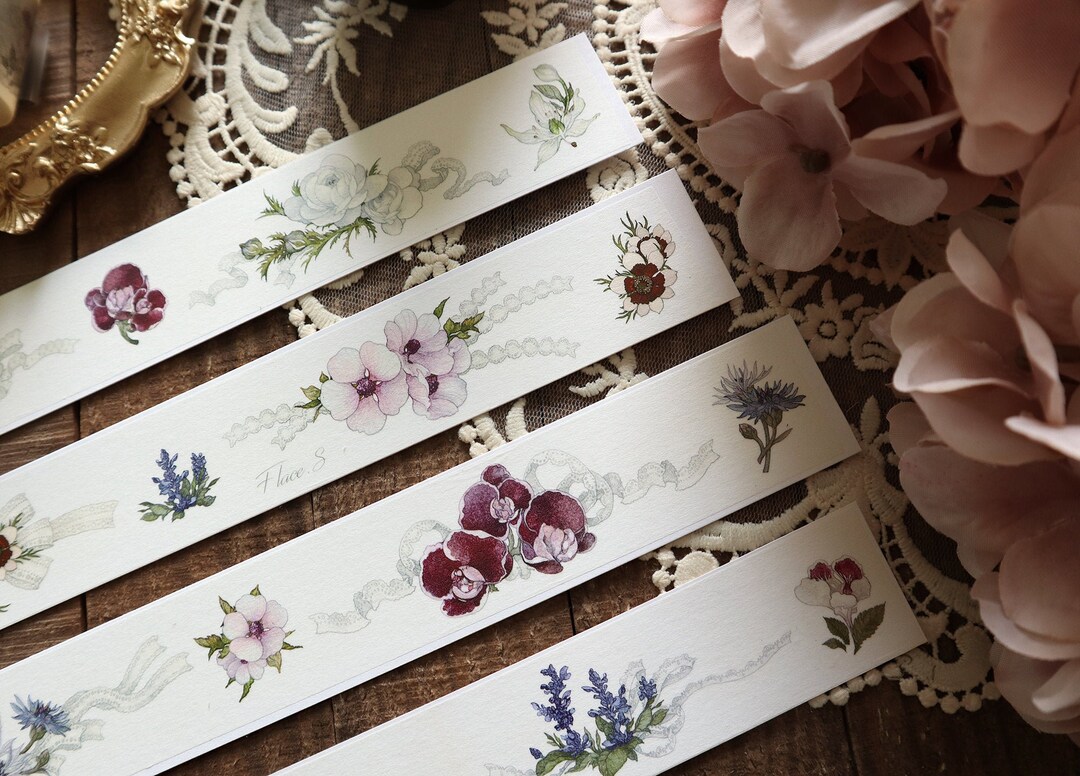10 Teile/satz Nette Blume Washi Band Cartoon Mädch... - Viceal