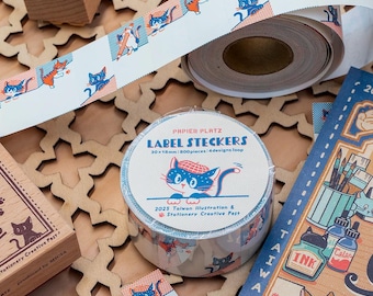 Ob1Toy 2025 Taiwan Creative Fest Label Stickers Roll