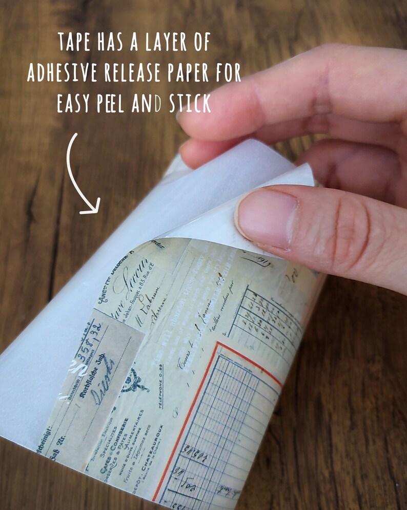 Vintage Collage Masking Tape Extra Wide Washi Tape for Junk Etsy