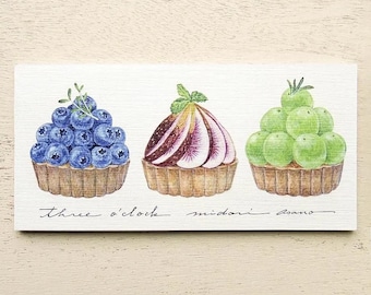 Three O'Clock Ippitsusen Memo Pad, Cozyca x Midori Asano Illustration Paper Pad