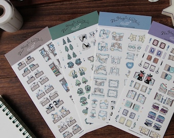 The Magic Stickers Sheet | Neinei Illustration Stationery