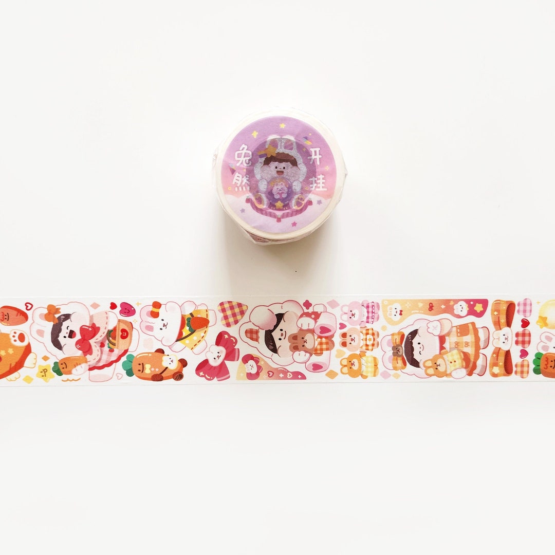 Meatball Year of the Rabbit Washi Tape, Luck of the Rabbit, Original ...