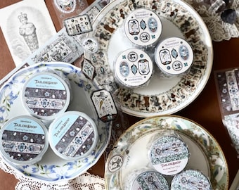 Tailor Shop Series Kiss-Cut Sticker Tape, Moonchild Groceries Washi Tape