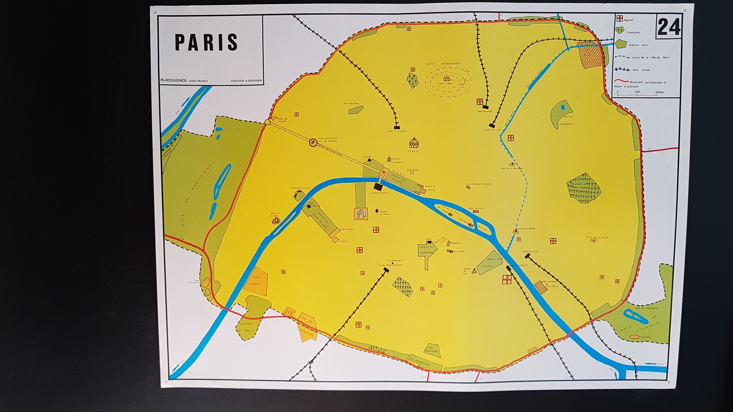 Affiche Scolaire Paris