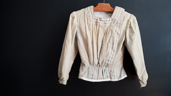Antique French blouse Early 1900s