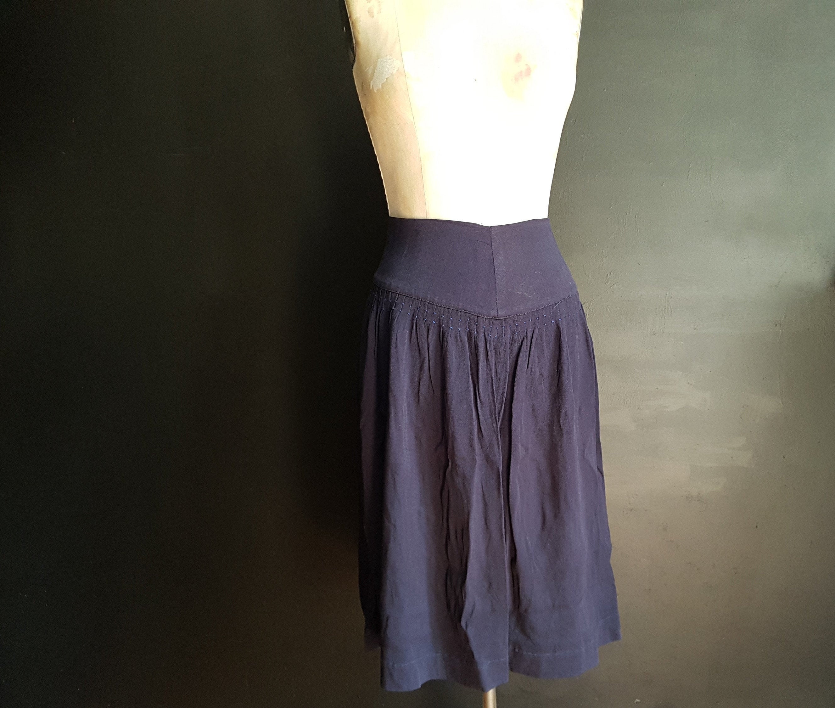 Costume Traditionnel Vintage Français Crêpe de Bretagne