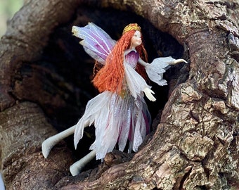 Fairy Doll - LUMINA - Bendable Fairy - Posable Art Doll - Unique Handmade Fairies