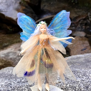 Fairy Doll - JUPITER - Bendable Fairy - Posable Art Doll - Unique Collectible Fairies - Fae Folk® Fairies