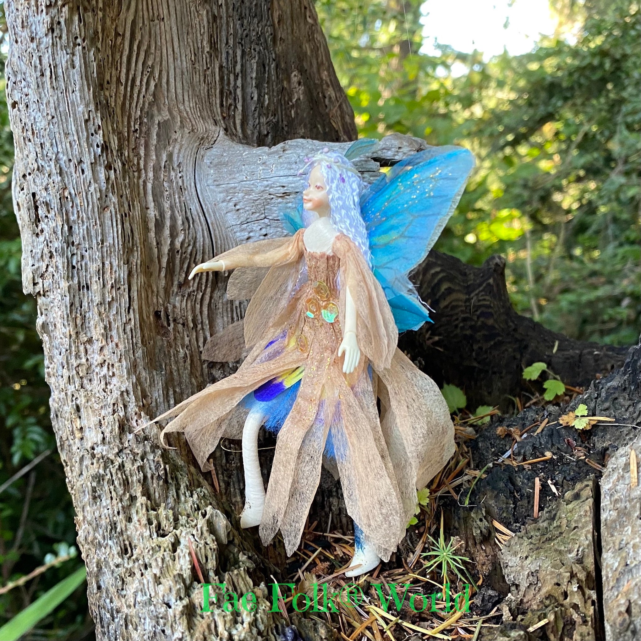 Fairy Doll - JUPITER - Bendable Fairy - Posable Art Doll - Unique
