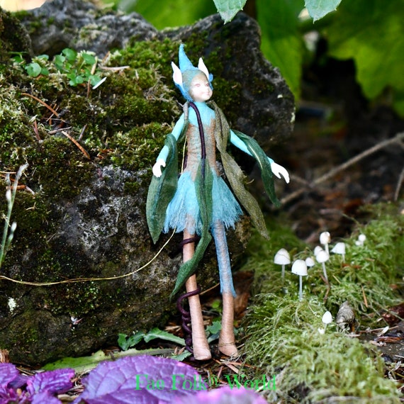 Elf Doll BAYOU Bendable Elf Posable Art Doll Unique Handmade  Fairies Fae Folk® Fairies