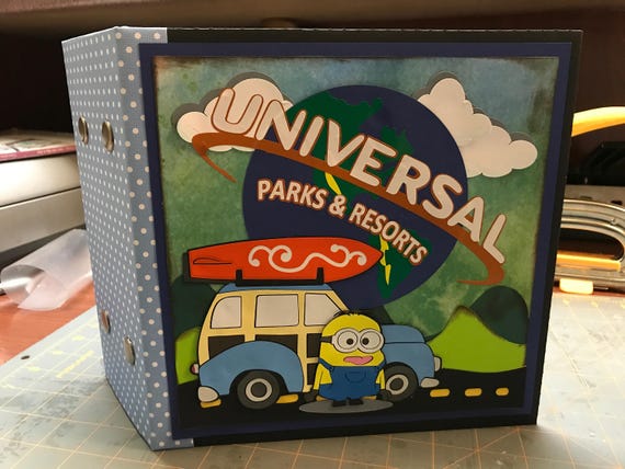 Download Universal Studios Vacation Scrapbook SVG Files PDF & Video ...