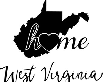 Free Free 76 West Virginia Home Svg SVG PNG EPS DXF File