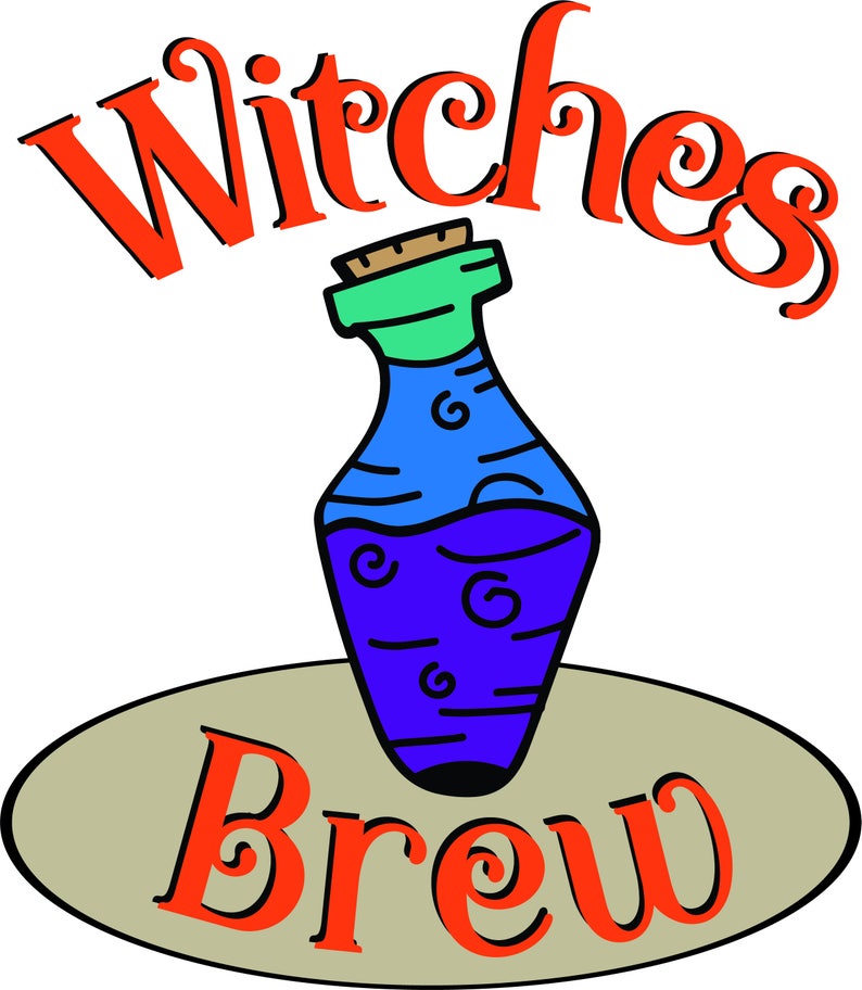Download Witches Brew SVG file dxf eps jpg png Halloween fun | Etsy