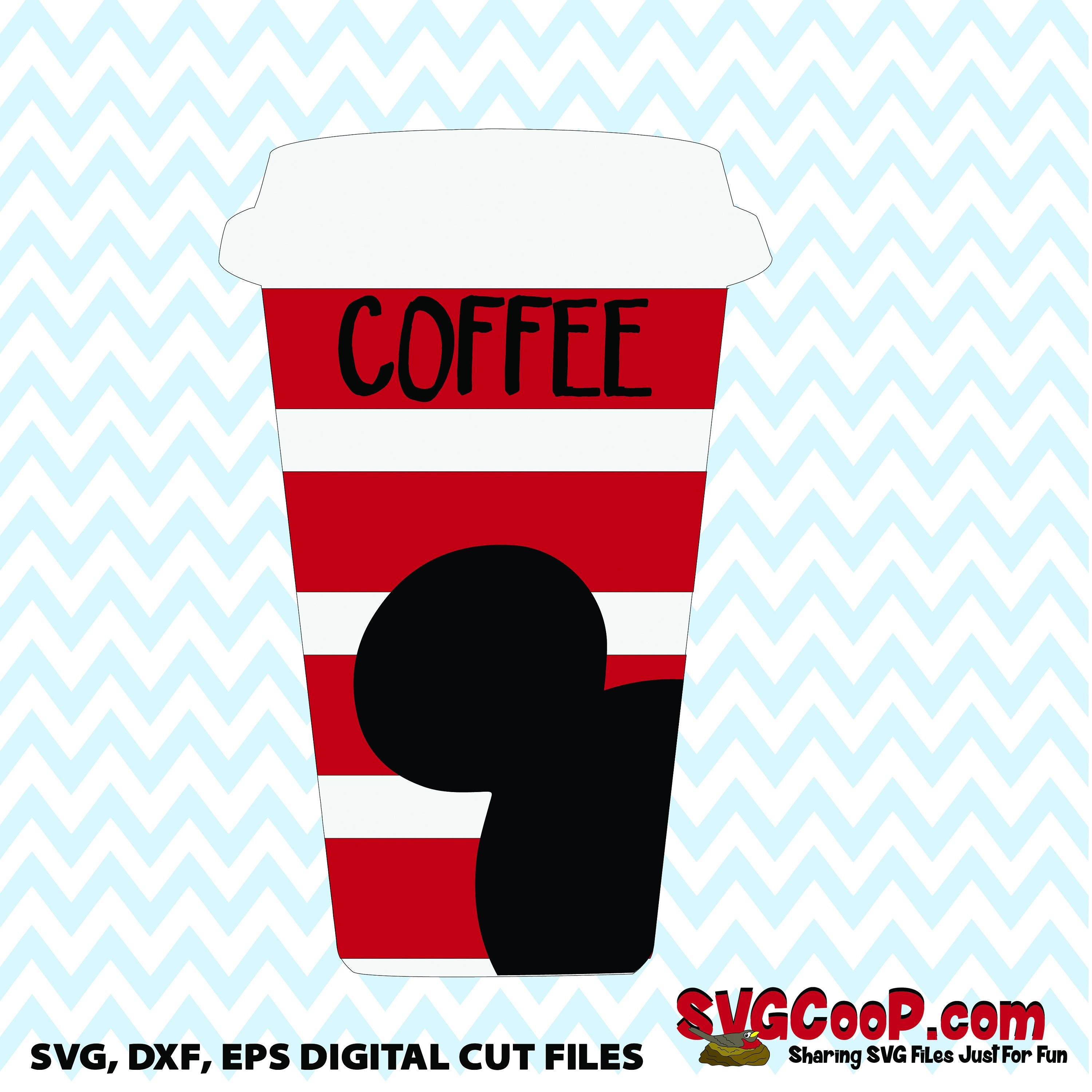 Download Disney Themed Coffee Cup Digital File Svg Dxf Eps Great Etsy PSD Mockup Templates