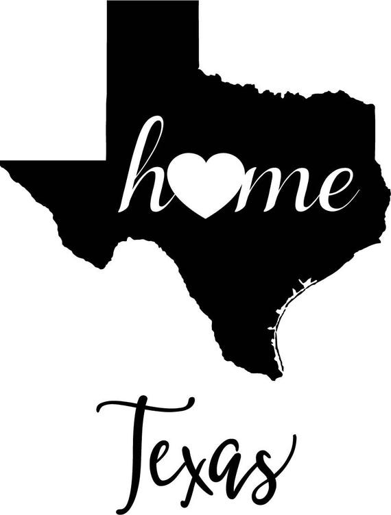 Download Texas State Map digital file: SVG PNG Jpg eps Vector ...