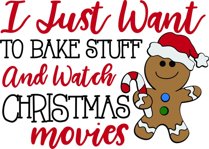 I Just Want to Bake Stuff SVG DXF Jpg File Fun for Etsy