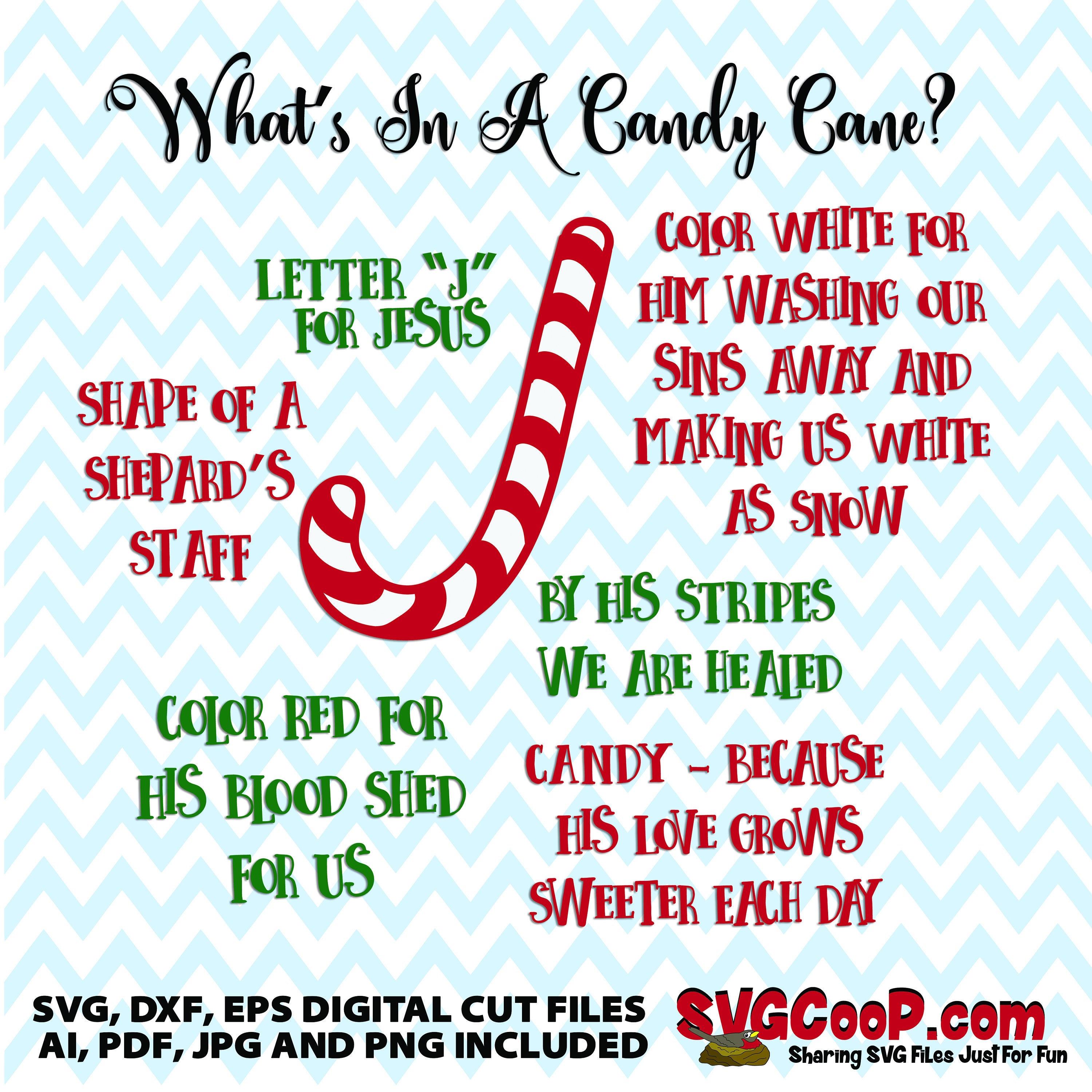 What S In A Candy Cane Quote Svg Dxf Eps Gift Idea For Etsy