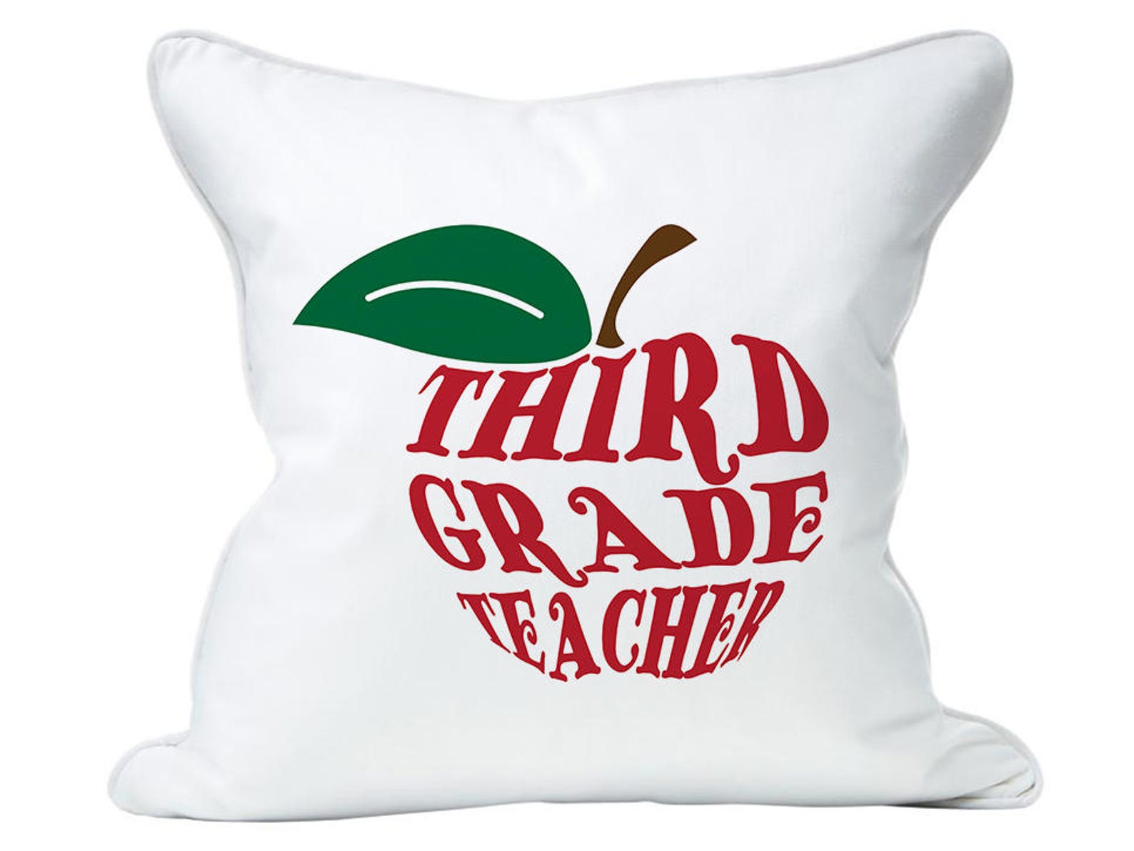 Download Grade Teacher Apples SVG File: First Second Third Fourth | Etsy