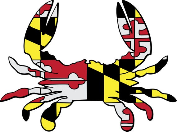 Download Maryland Crab 2 digital files: svg dxf eps jpg set | Etsy